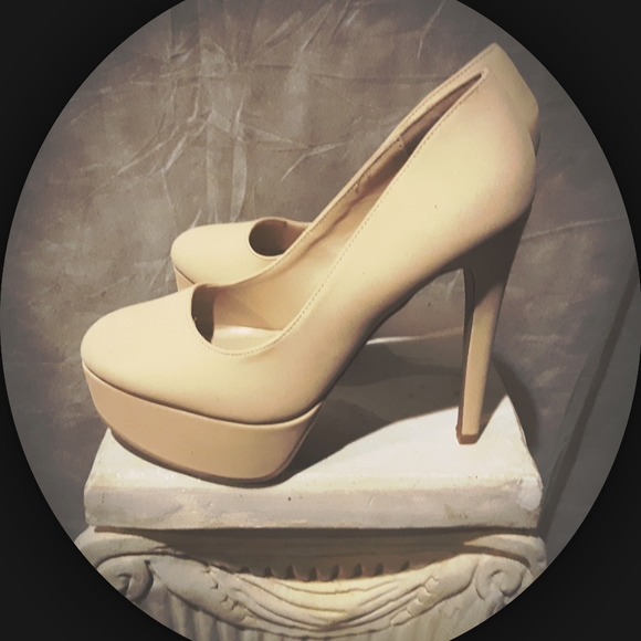 light beige heels